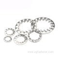 Stainless steel Serrated Lock Washers External Teeth